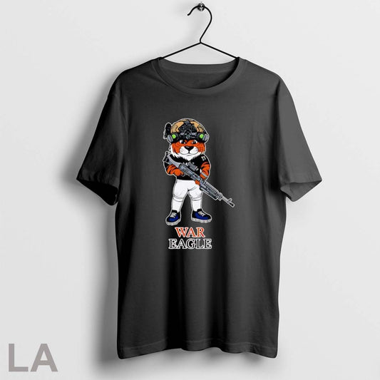 Original War Eagle Auburn Tiger Military Rifle Night Vision - clothing by TeeHivey.com