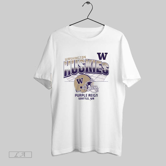 Original Washington Huskies Football Ncaa Purplr Reign Seattle Wa Helmet Grid - clothing by TeeHivey.com
