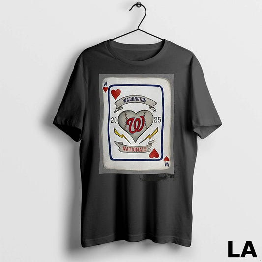 Original Washington Nationals Basseball Card Heart X Tiny Turnip
