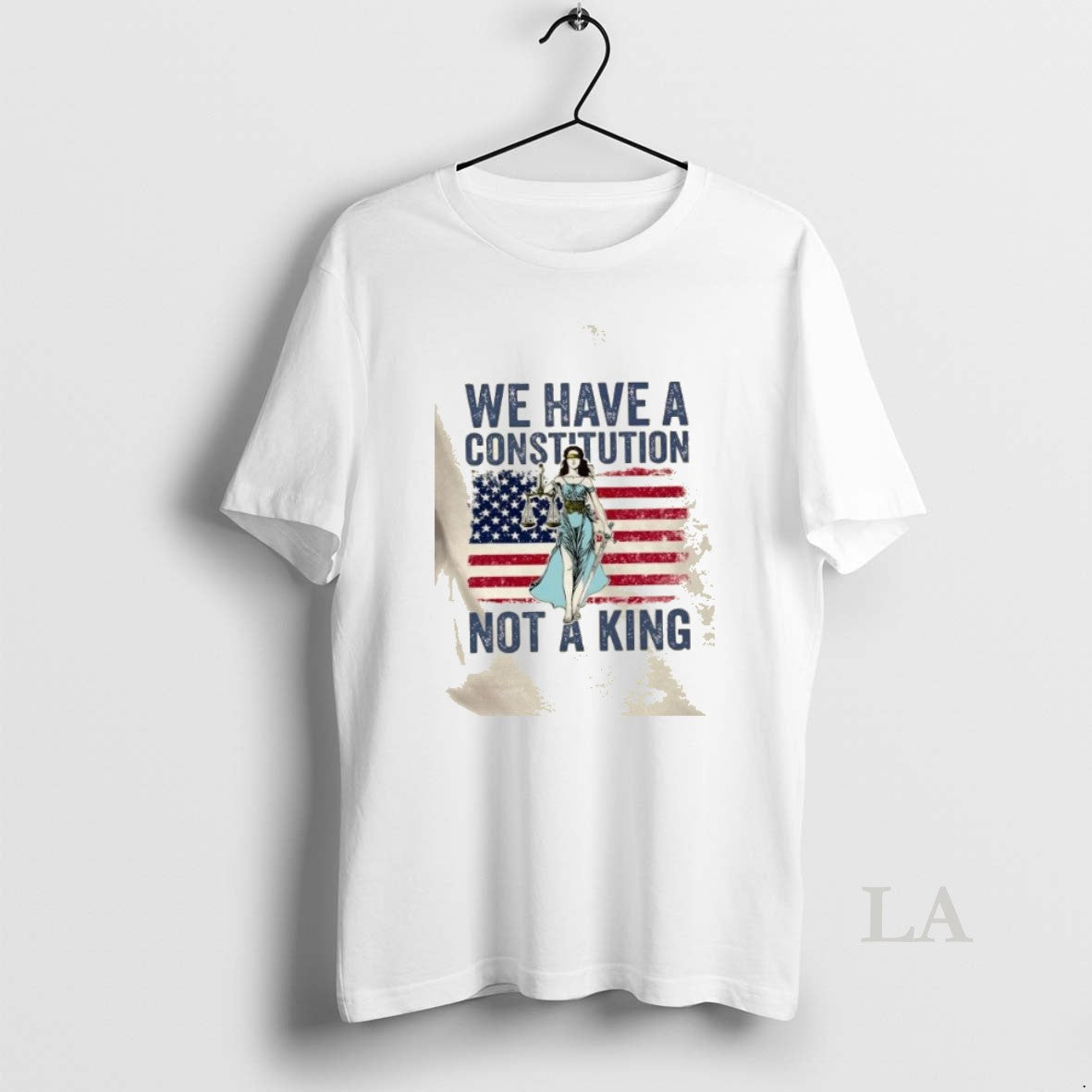 Original We Have A Constitution Not A King Human Rights Us Flag - clothing by TeeHivey.com