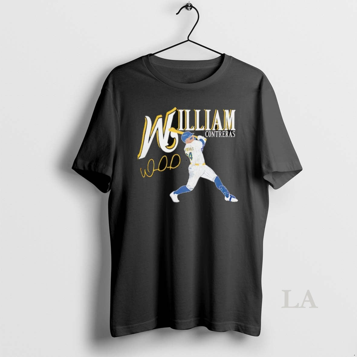 Original William Contreras 24 Milwaukee Brewers Baseball Signature - clothing by TeeHivey.com