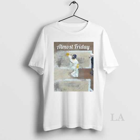 Original William Contreras Milwaukee Brewers Almost Friday - clothing by TeeHivey.com