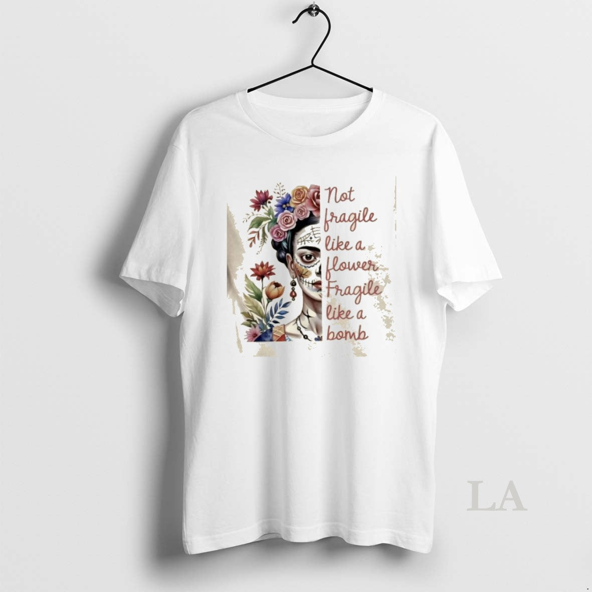 Original Women Floral Not Fragile Like A Flower Fragile Like A Bomb - clothing by TeeHivey.com