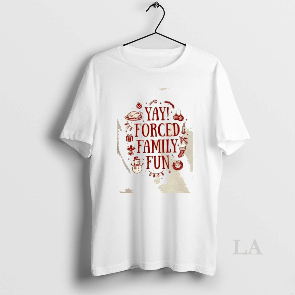 Original Yay Forced Family Fun Merry Christmas - clothing by TeeHivey.com