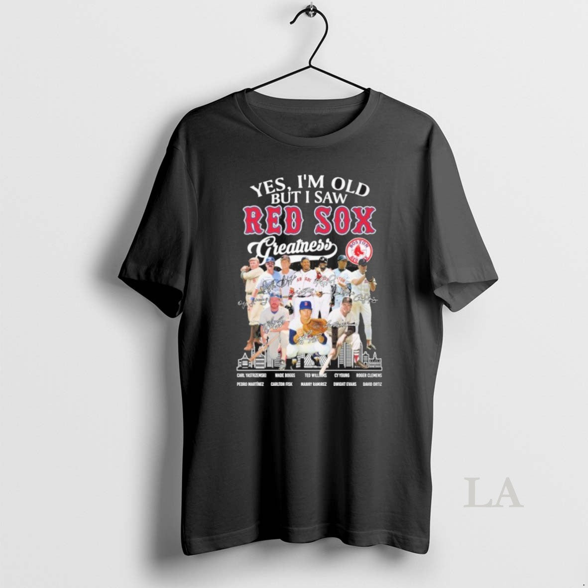 Original Yes Im Old But I Saw Red Sox Legends Greatness Signatures - clothing by TeeHivey.com