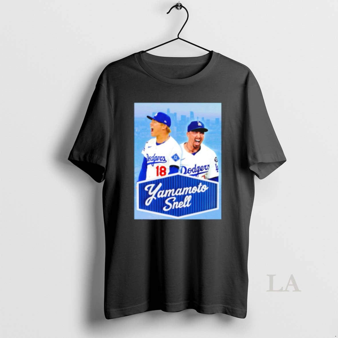 Original Yoshinobu Yamamoto And Blake Snell Yamamoto Snell - clothing by TeeHivey.com
