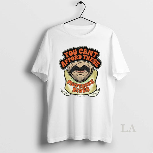Original You Cant Afford These Mustache Rides Ringer Ornaments - clothing by TeeHivey.com