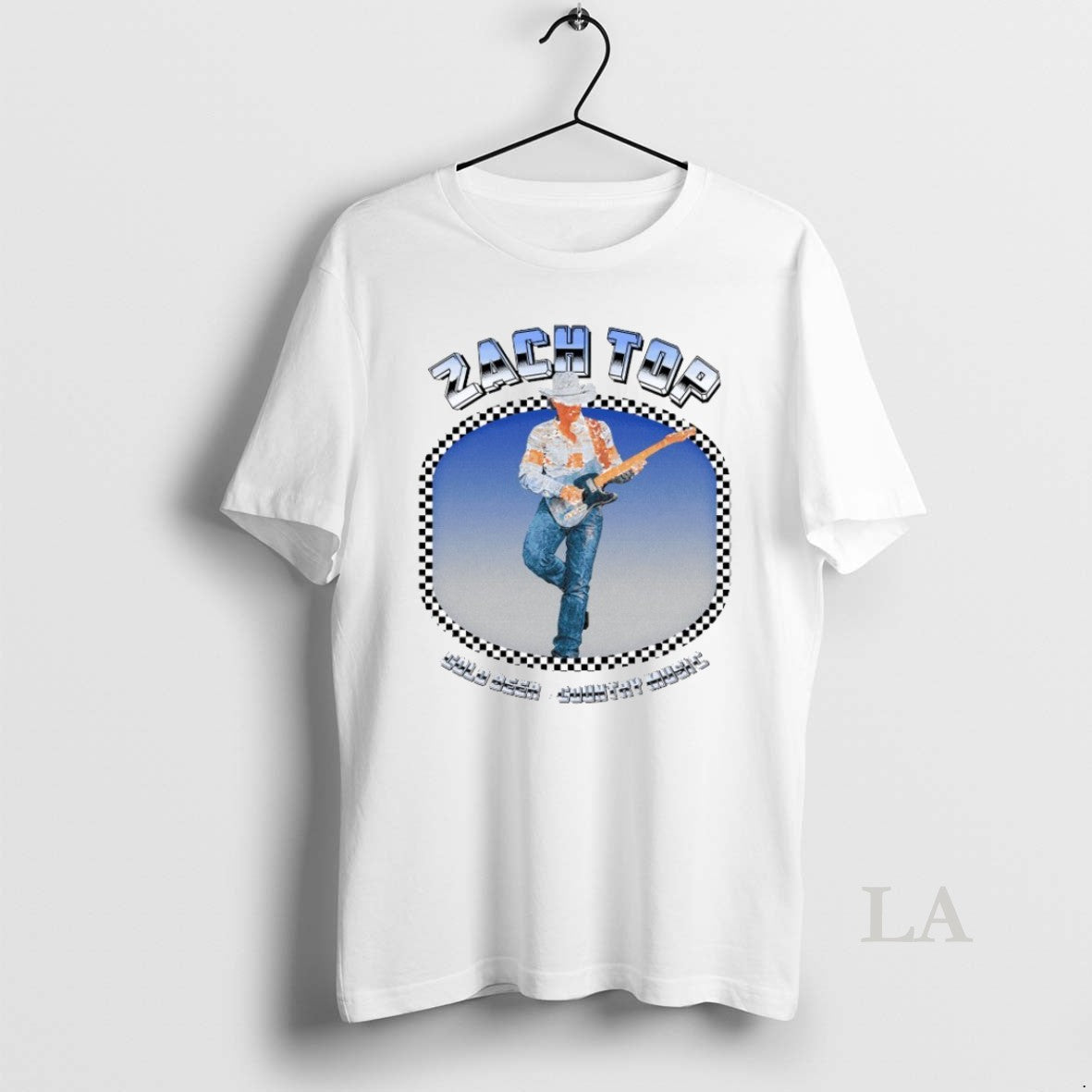 Original Zach Top Cold Beer Country Music Lean Back Guitar - clothing by TeeHivey.com