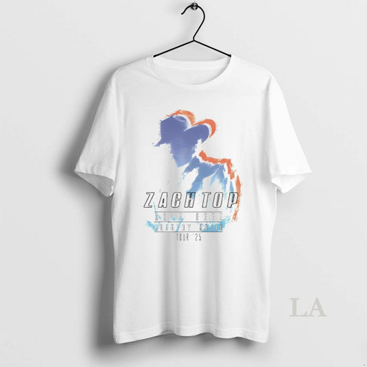 Original Zach Top Cold Beer Country Music Tour 25 - clothing by TeeHivey.com