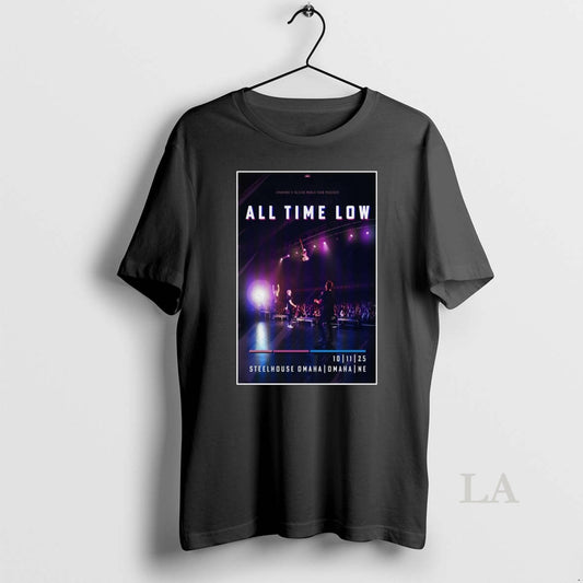 Original All Time Low Steelhouse Omaha October 11 2025 Omaha Ne Tour - clothing by TeeHivey.com