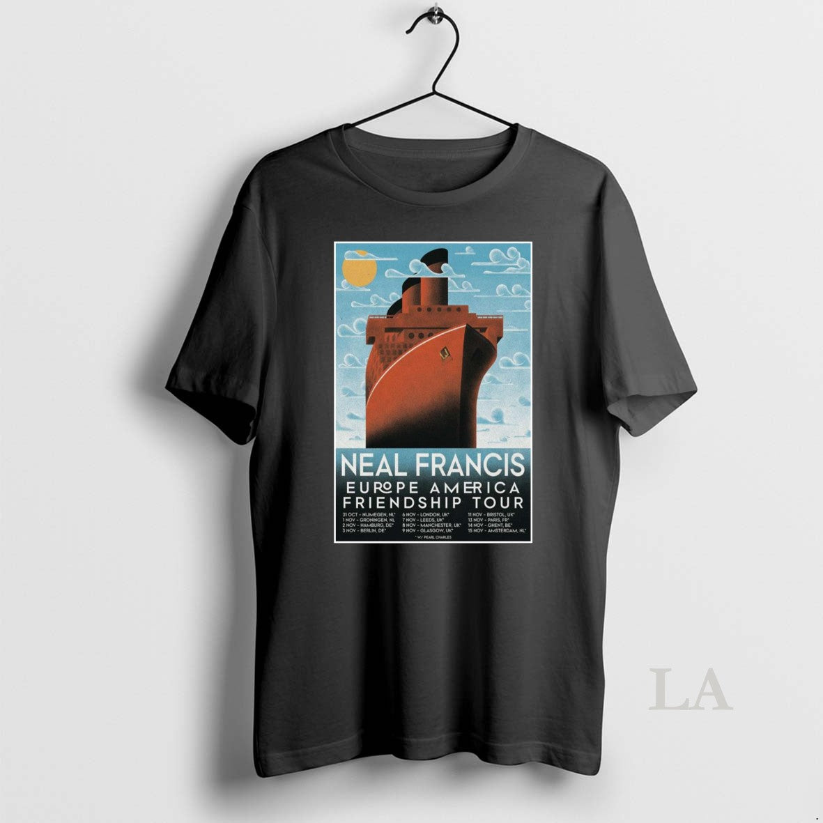 Original Neal Francis Europe America Friendship Tour 2025 - clothing by TeeHivey.com