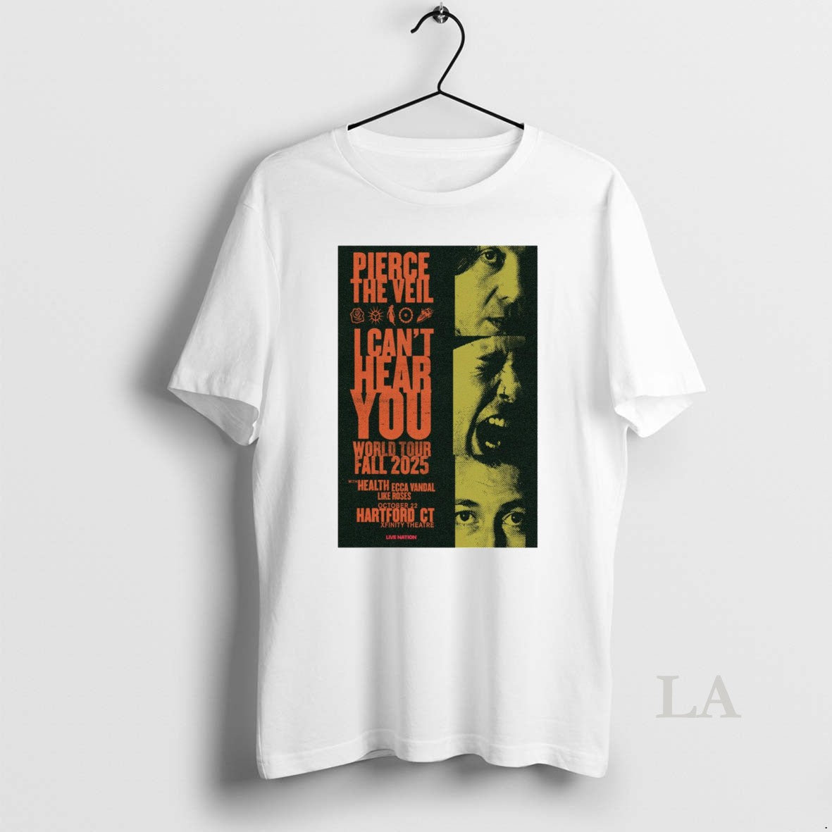 Original Pierce The Veil Xfinity Theatre 2025 Tour - clothing by TeeHivey.com
