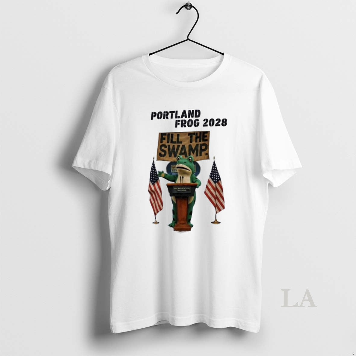 Original Portland Frog 2028 Fill The Swamp - clothing by TeeHivey.com