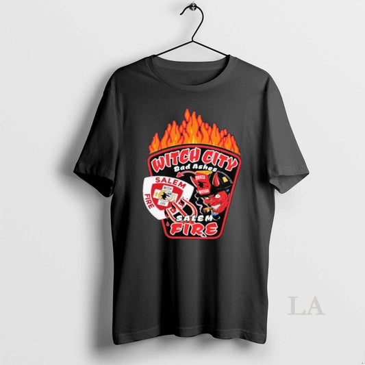 Original Salem Fire Dept 2025 Adult Devil Halloween - clothing by TeeHivey.com