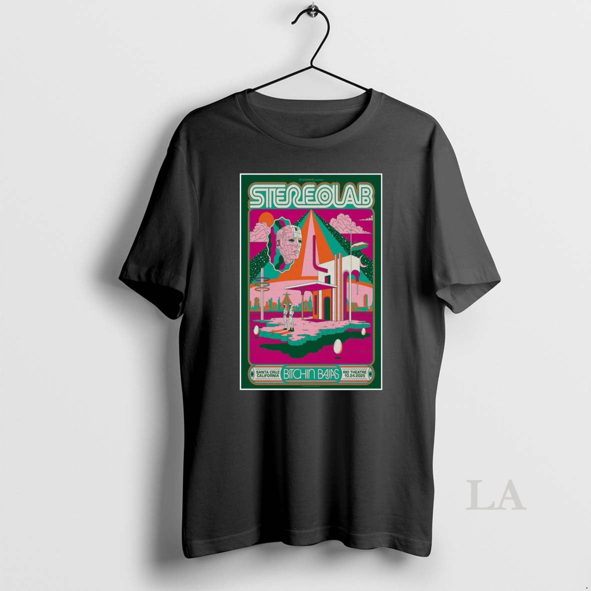 Original Stereolab Santa Cruz Ca October 24 2025 Concert - clothing by TeeHivey.com