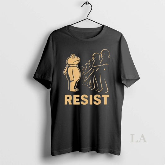 Original Vintage Portland 2025 Resist Portland Frog Protest Anti Ice - clothing by TeeHivey.com