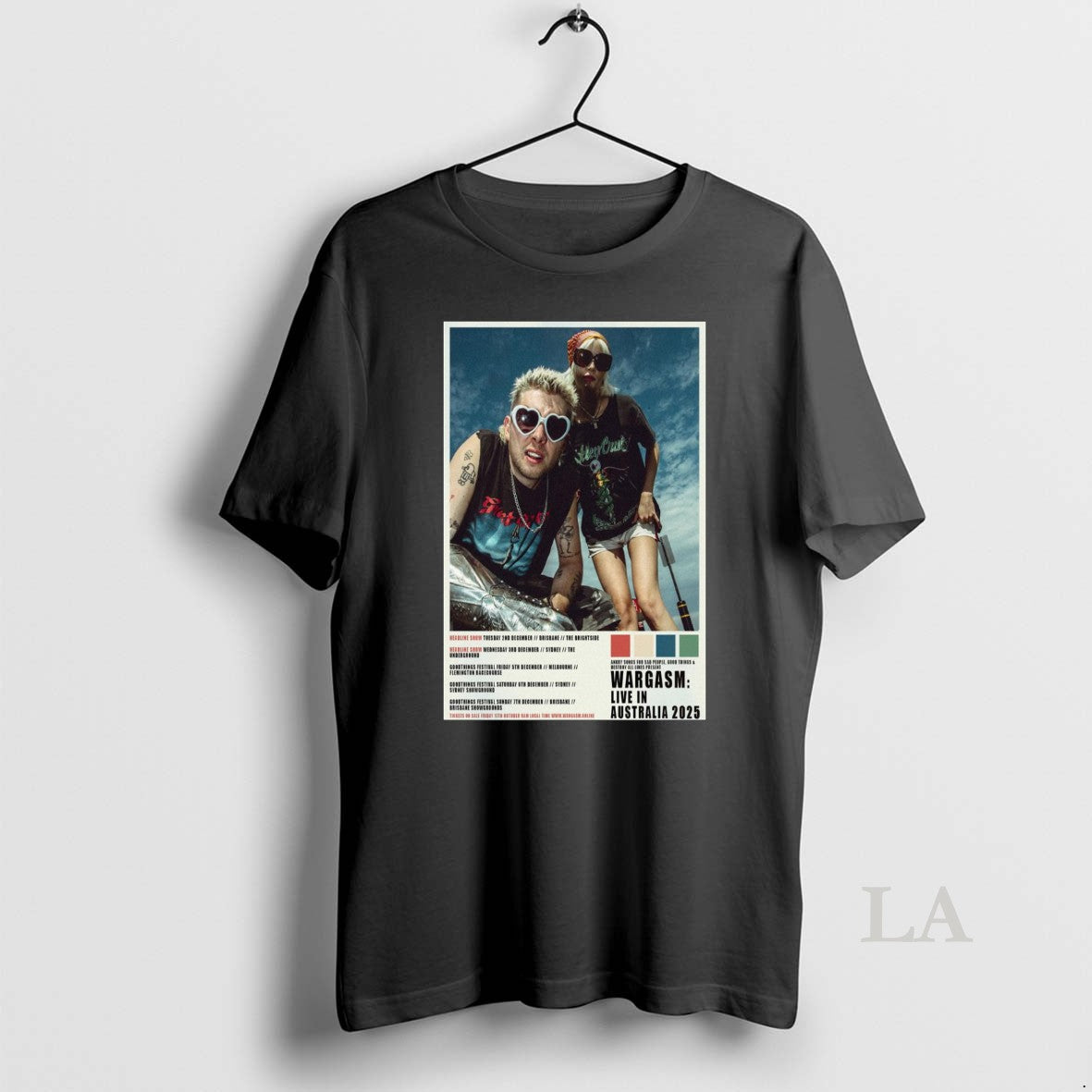 Original Wargasm Live In Australia 2025 - clothing by TeeHivey.com