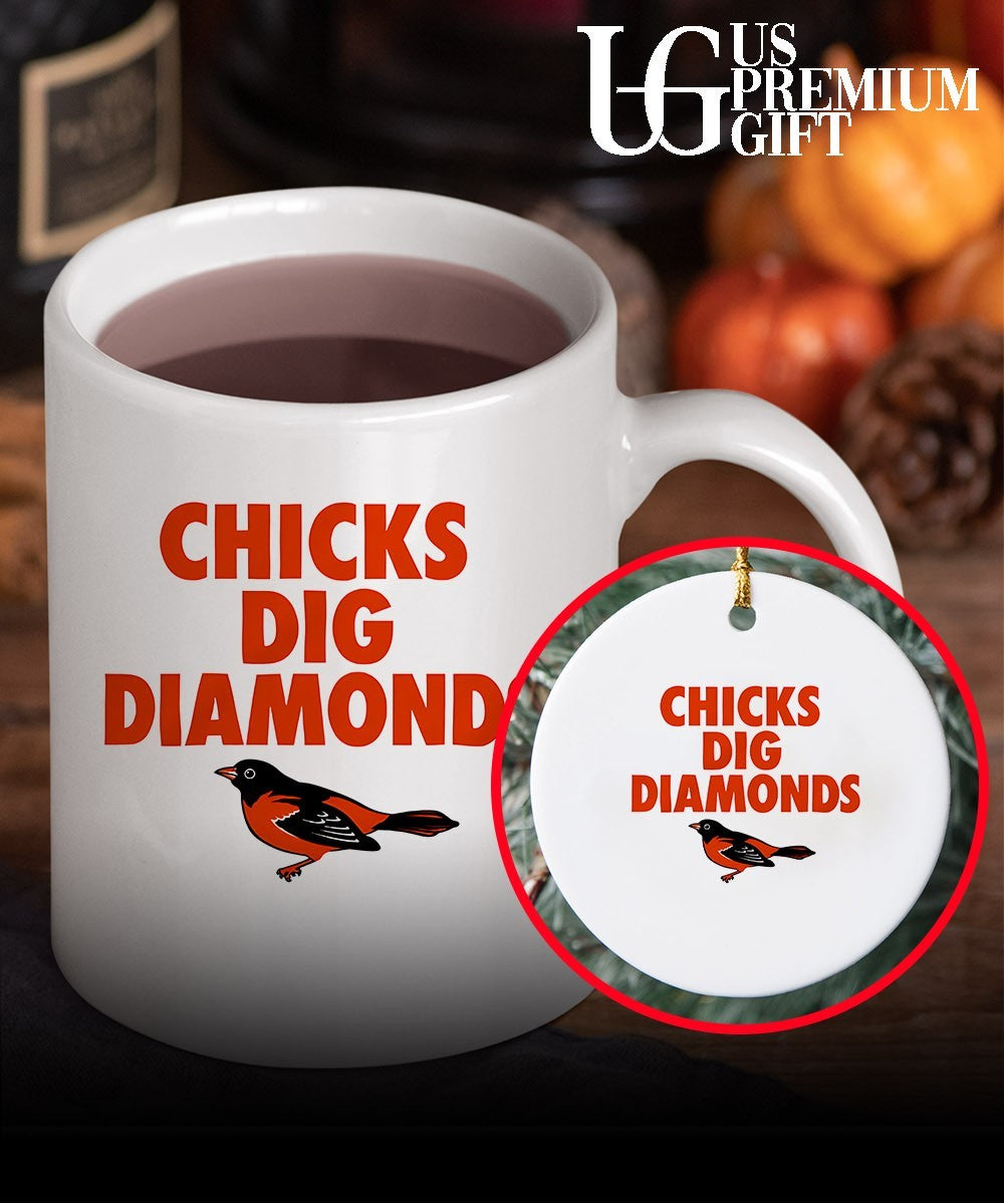 Orioles Chicks Dig Diamonds shirt