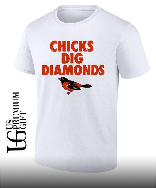 Orioles Chicks Dig Diamonds shirt