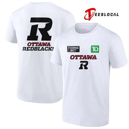 Ottawa Redblacks celebrating season logo shirt