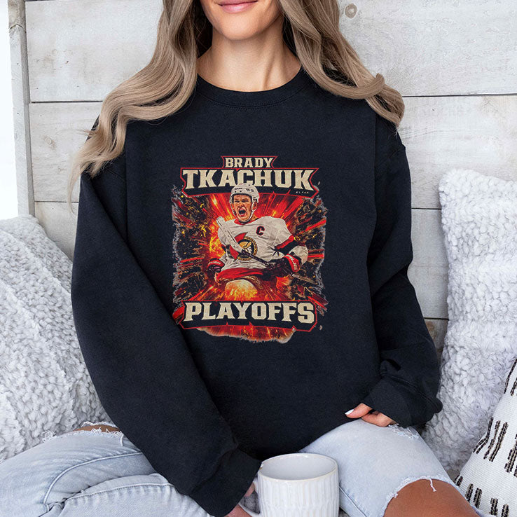 Ottawa Senators Brady Tkachuk Playoffs T Shirt