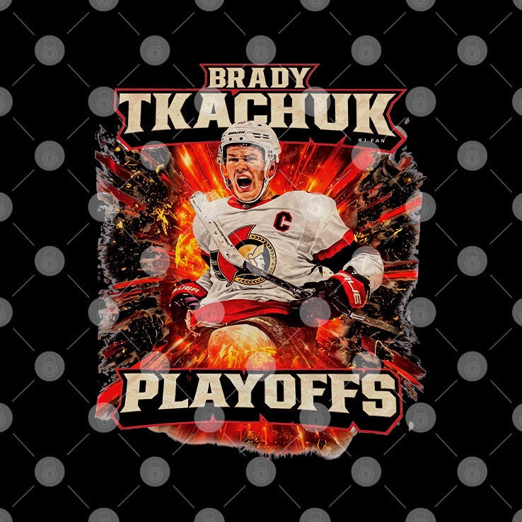 Ottawa Senators Brady Tkachuk Playoffs T Shirt