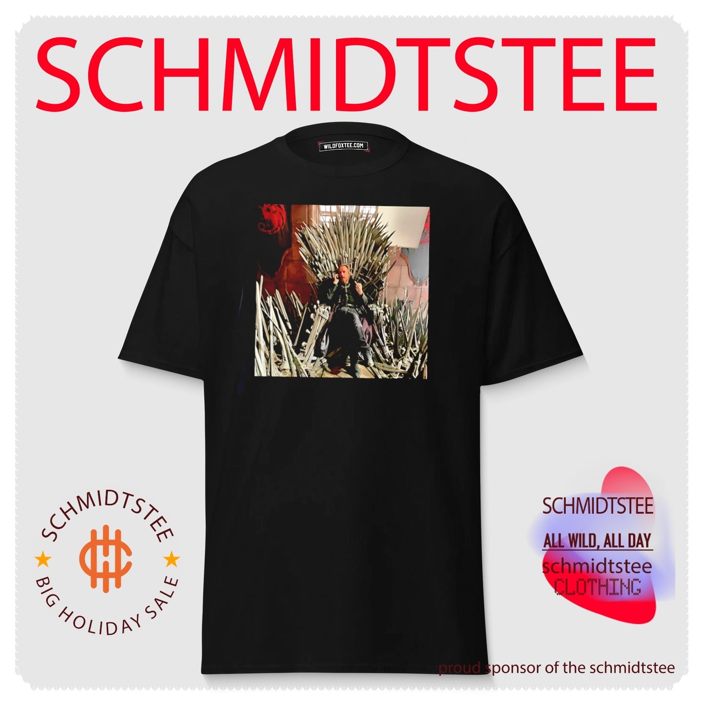 Otto Hightower Middle Finger on Iron Throne shirt