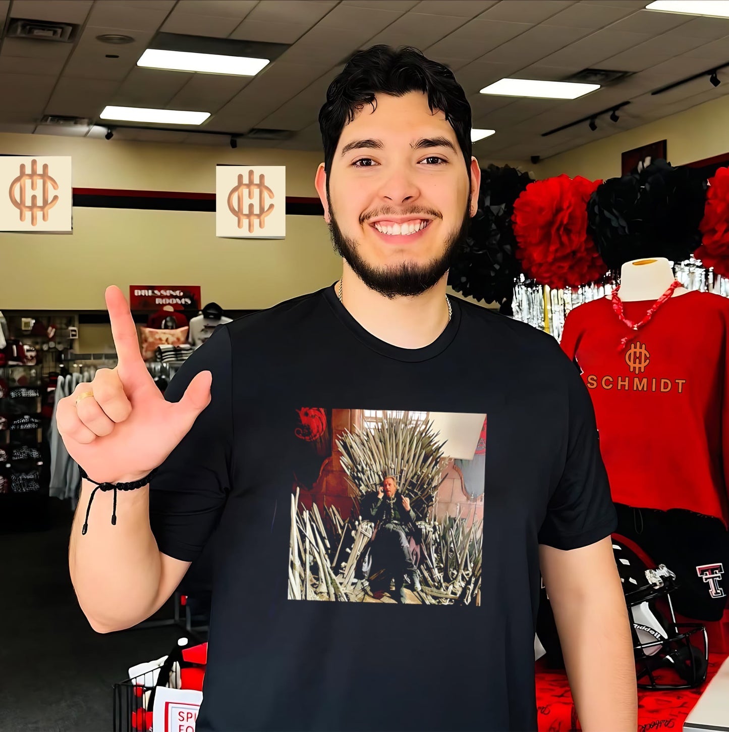 Otto Hightower Middle Finger on Iron Throne shirt