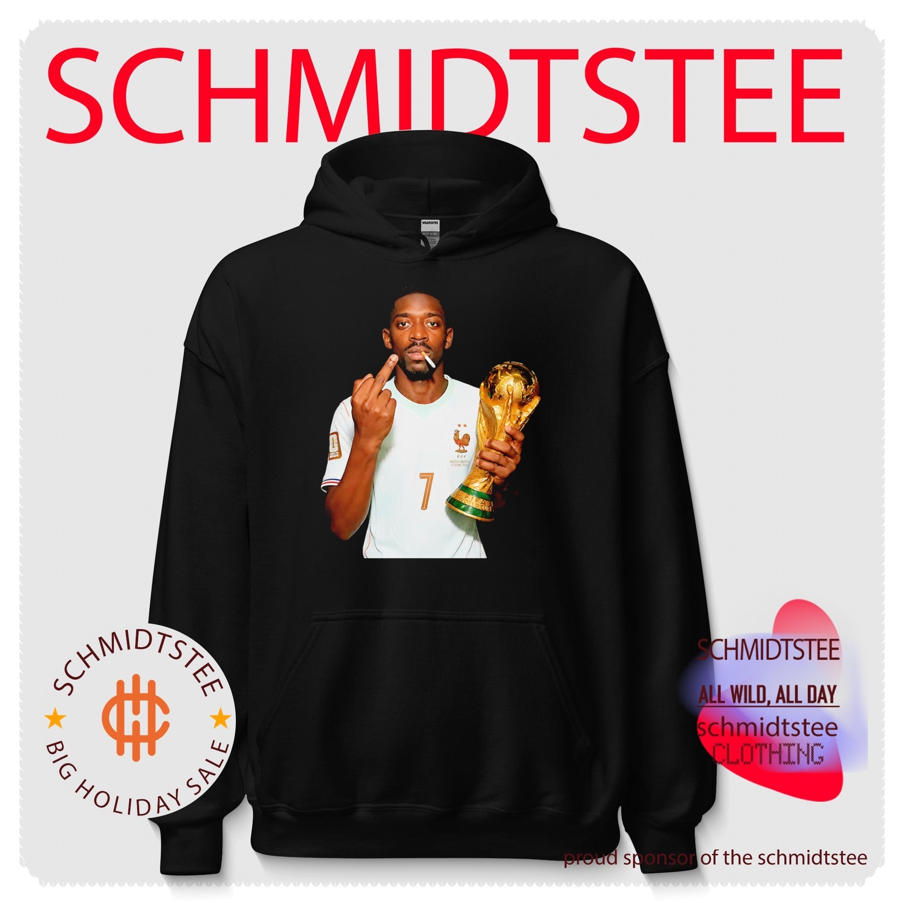 Ousmane Dembélé France National Team 2026 World Cup Champion shirt