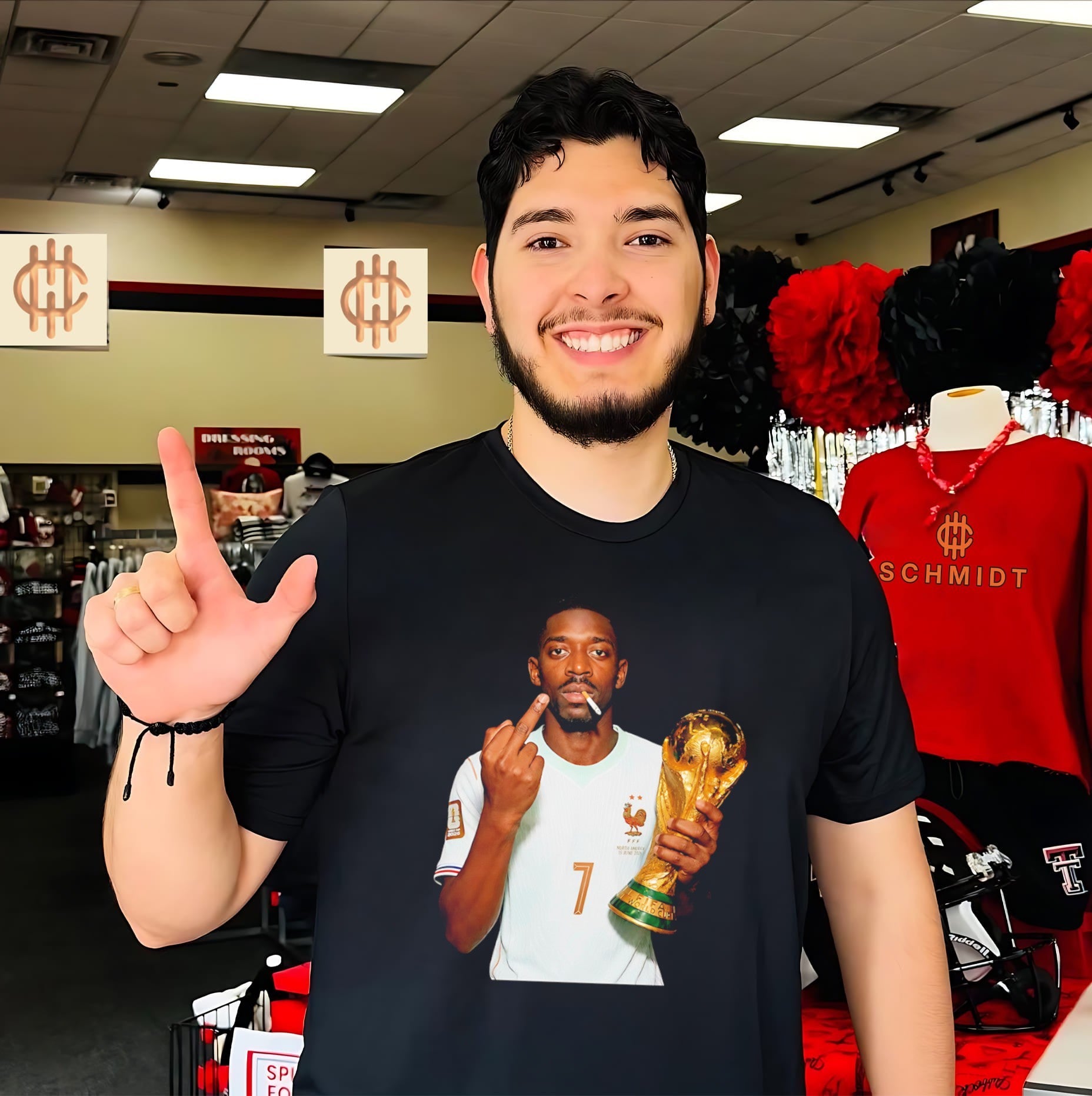 Ousmane Dembélé France National Team 2026 World Cup Champion shirt