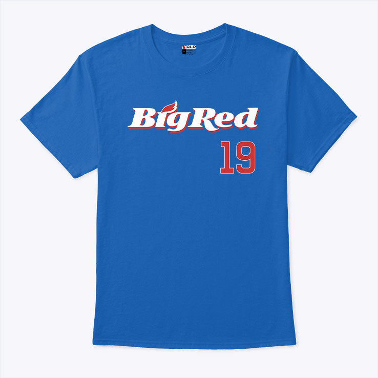 Owen Caissie Big Red 19 Chicago Cubs T Shirt