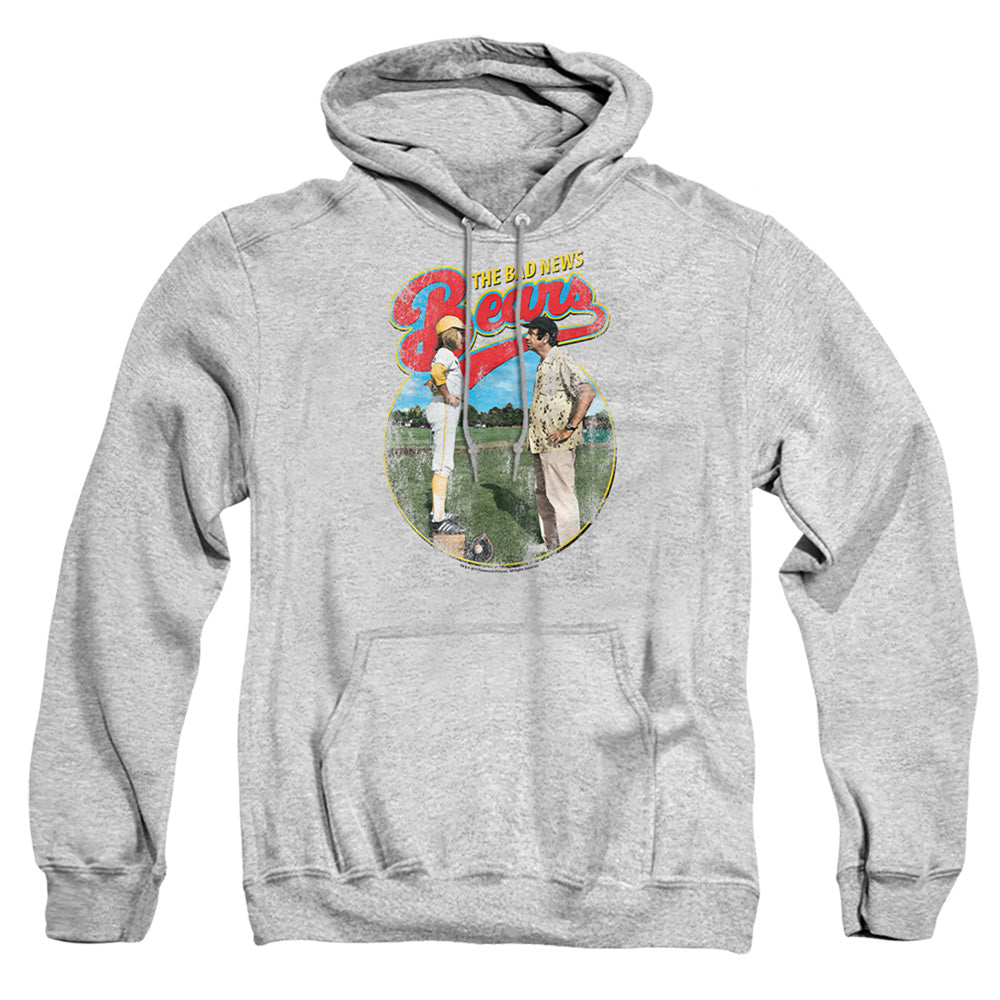 Bad News Bears Vintage Mens Hoodie Athletic Heather