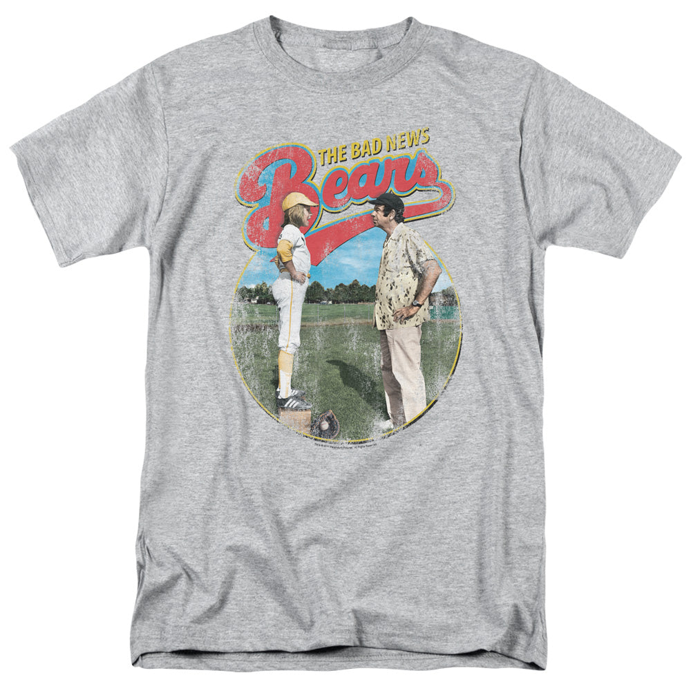 Bad News Bears Vintage Mens T Shirt Athletic Heather