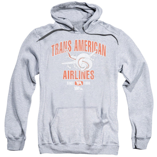 Airplane Trans American Mens Hoodie Athletic Heather