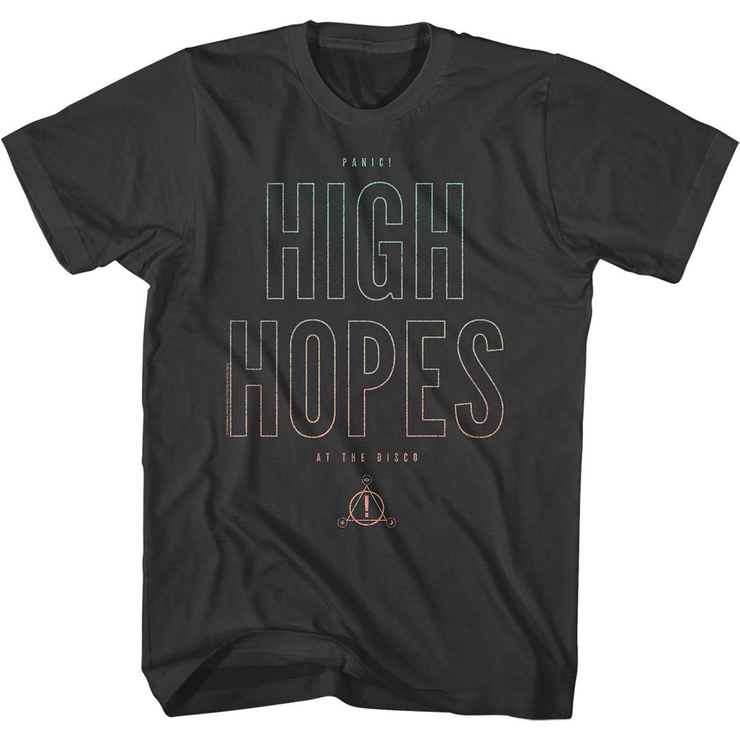 Panic At The Disco - High Hopes - Short Sleeve - Adult - T-Shirt - clothing by TeeHivey.com