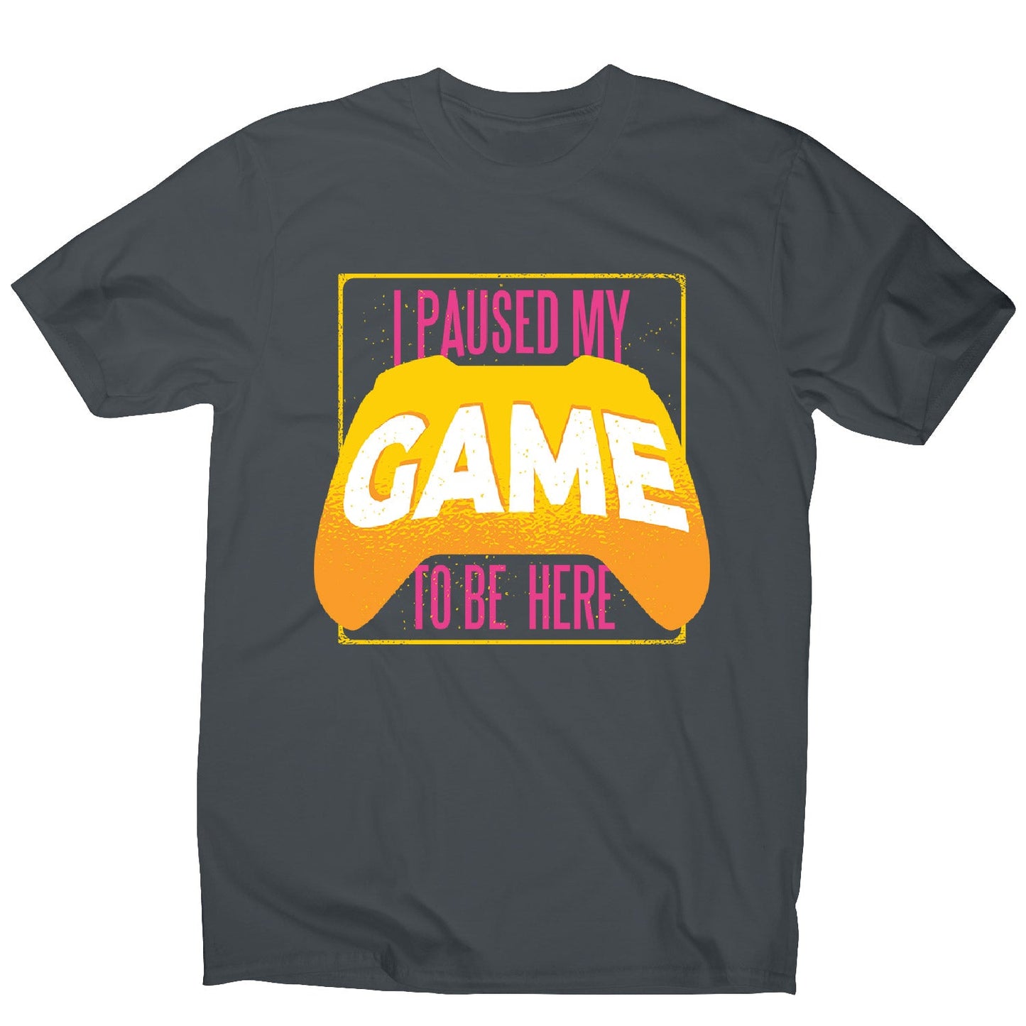 Paused game - men's funny premium t-shirt