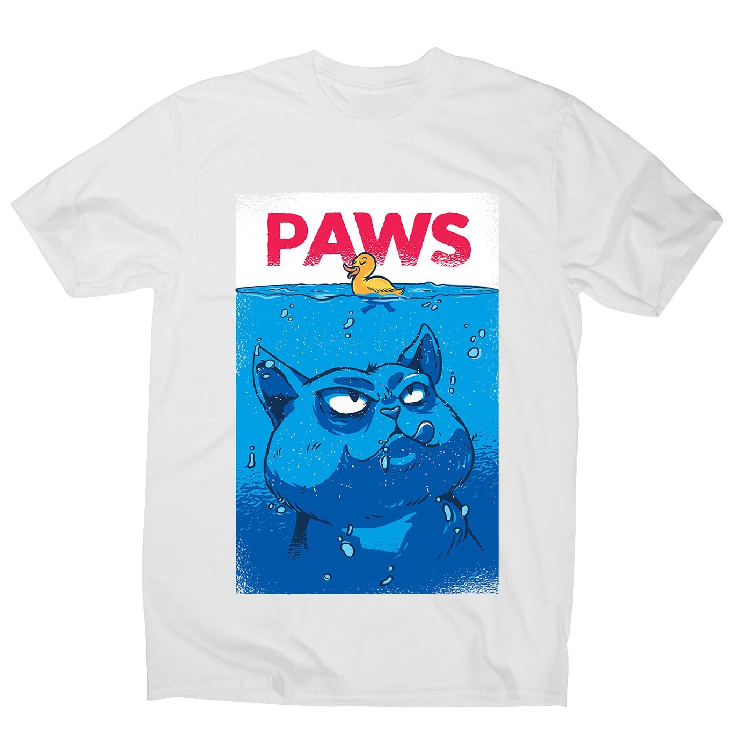 Paws - men's funny premium t-shirt