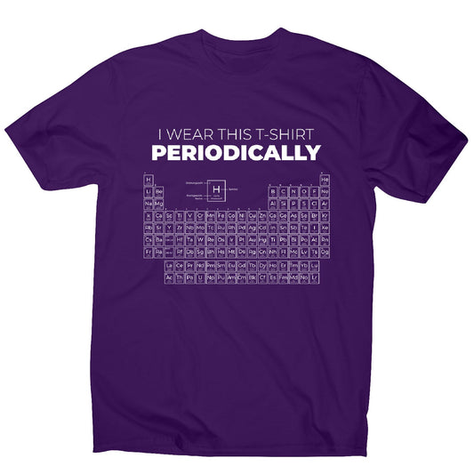 Periodic table - men's funny premium t-shirt