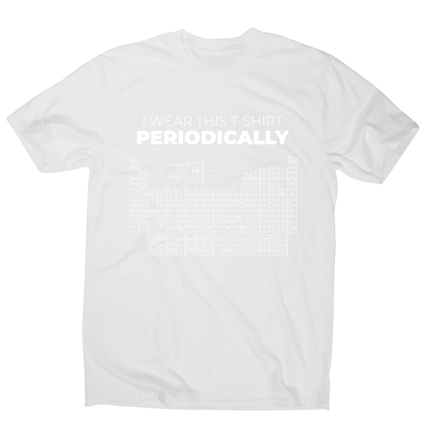 Periodic table - men's funny premium t-shirt