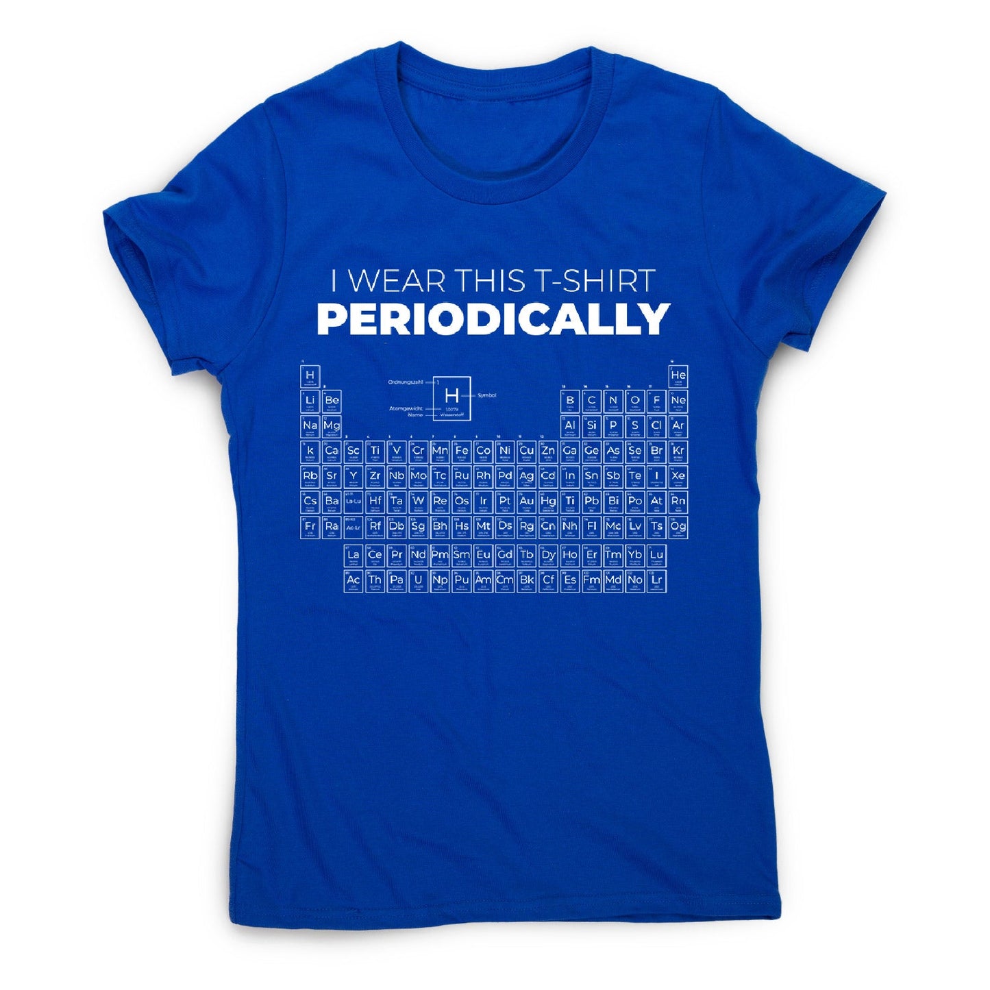Periodic table - women's funny premium t-shirt