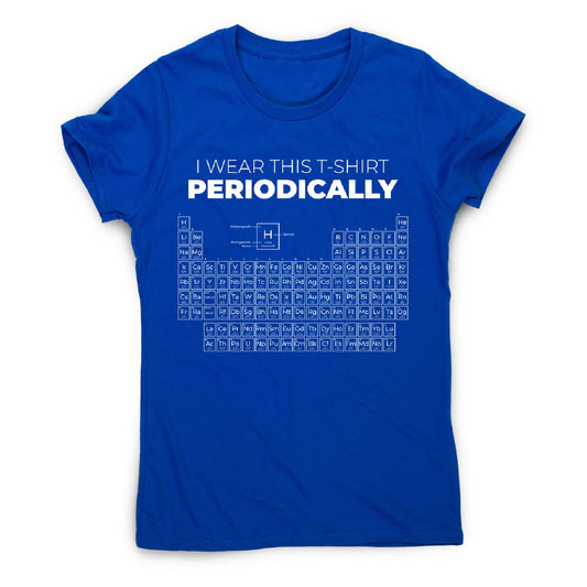 Periodic table - women's funny premium t-shirt