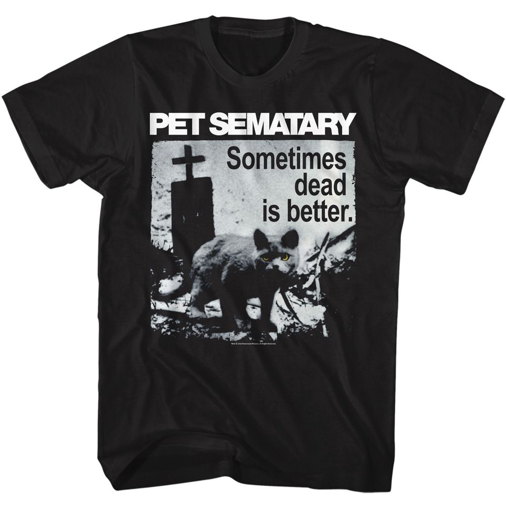 Pet Sematary - Dead Is Better - Short Sleeve - Adult - T-Shirt - clothing by TeeHivey.com
