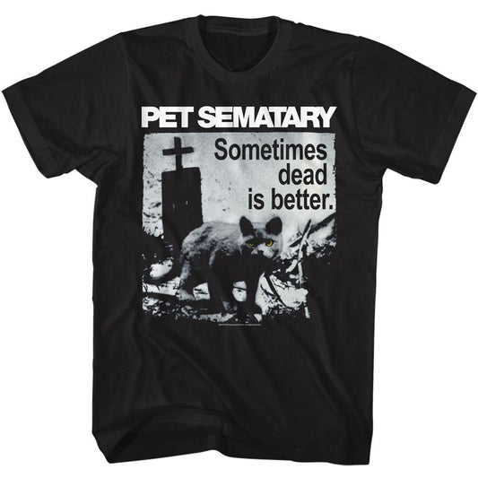 Pet Sematary - Dead Is Better - Short Sleeve - Adult - T-Shirt - clothing by TeeHivey.com