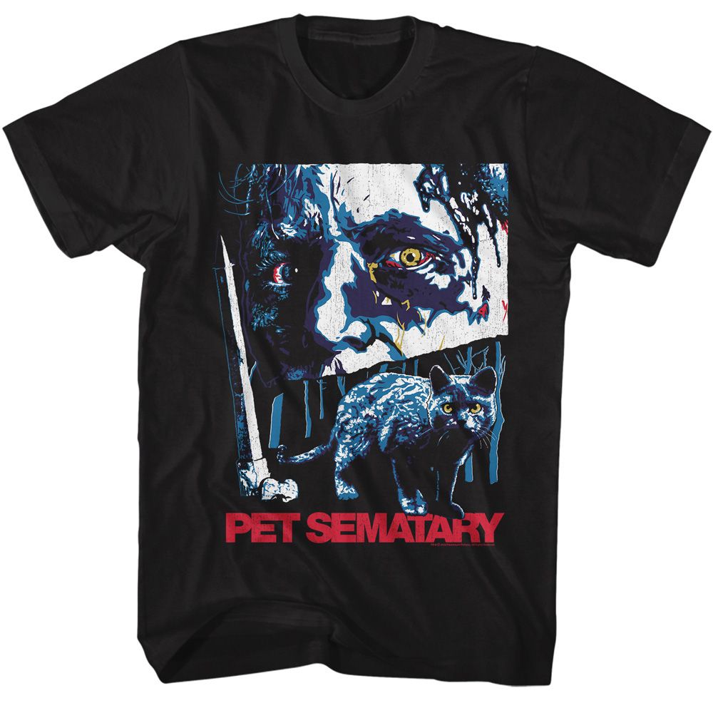 Pet Sematary - Cover Cover - Short Sleeve - Adult - T-Shirt - clothing by TeeHivey.com