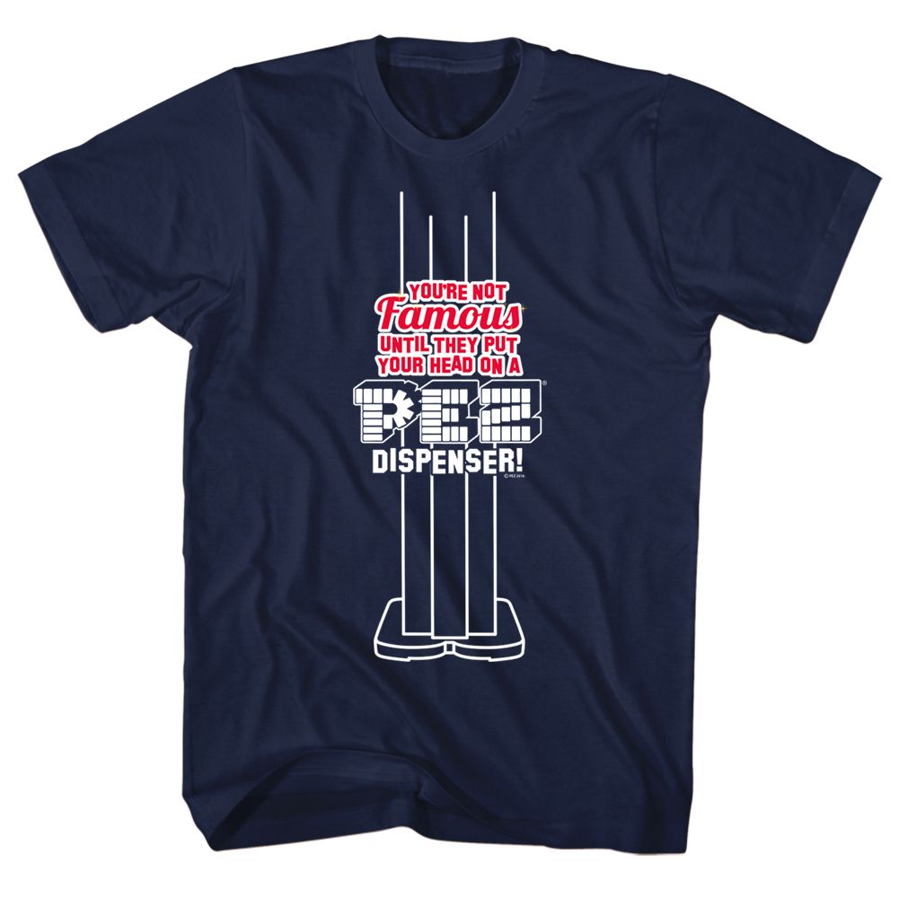 Pez - Famous - Short Sleeve - Adult - T-Shirt - clothing by TeeHivey.com