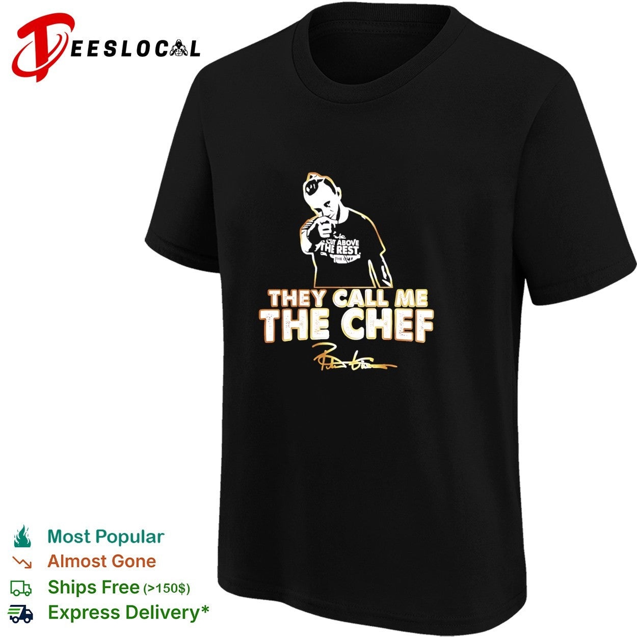 PG Pointing They Call Me The Chef Cooking Kitchen shirt