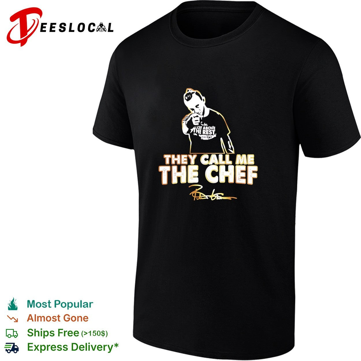 PG Pointing They Call Me The Chef Cooking Kitchen shirt