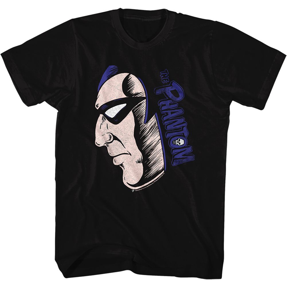 Phantom - Face/Logo - Short Sleeve - Adult - T-Shirt - clothing by TeeHivey.com