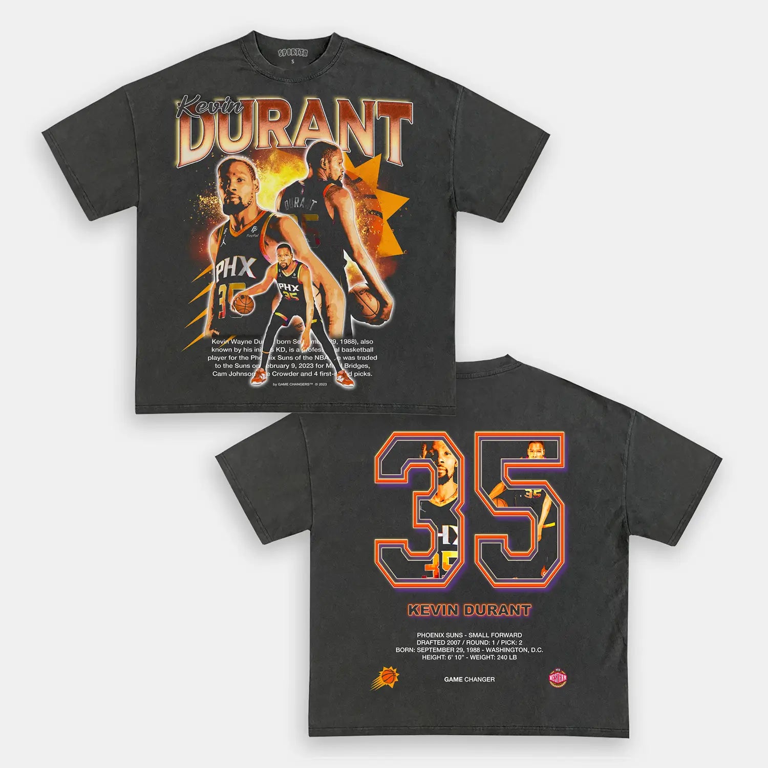 PHX KEVIN DURANT TEE Style001 - clothing by TeeHivey.com (Image 2)