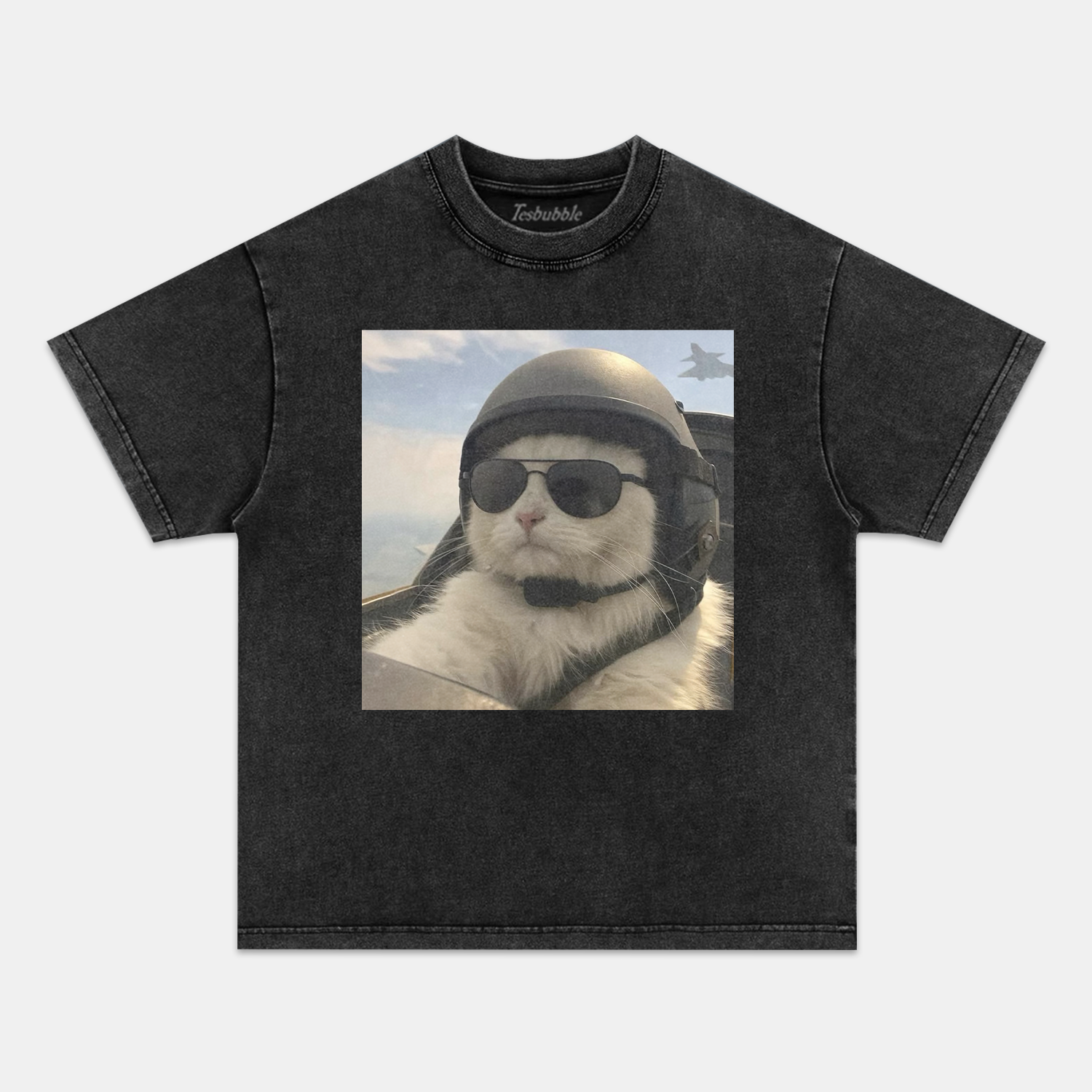 PILOT CAT TEE - clothing by TeeHivey.com (Image 2)